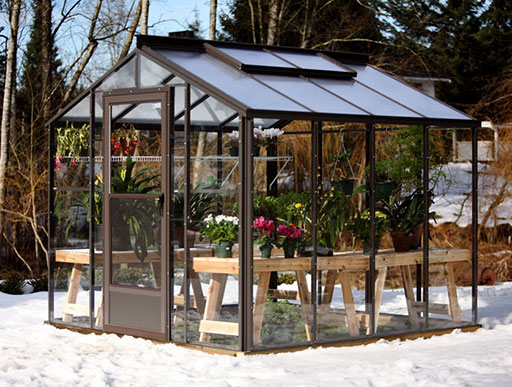 Legacy Greenhouse Legacy 8x8 glass and twinwall